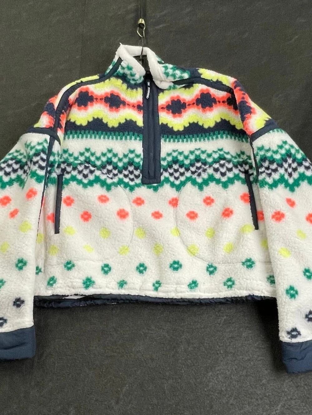 FREE PEOPLE FP Movement Mountain High Half-Zip Fleece Women's Size M NWT $128